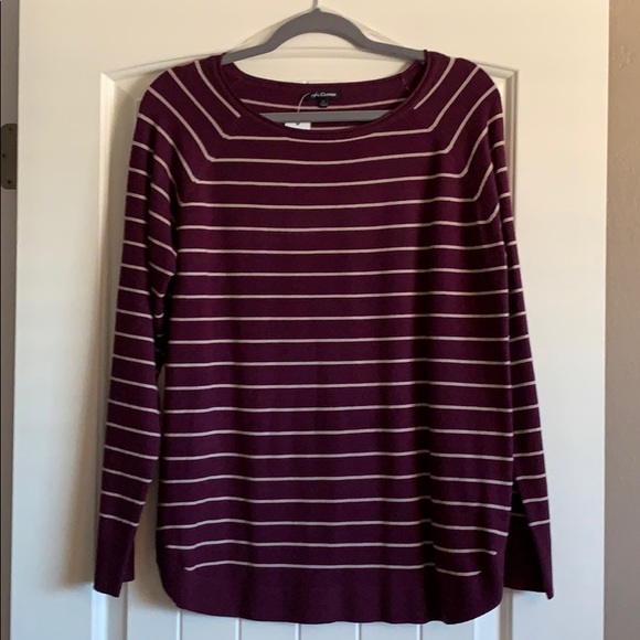 pink clover pullover